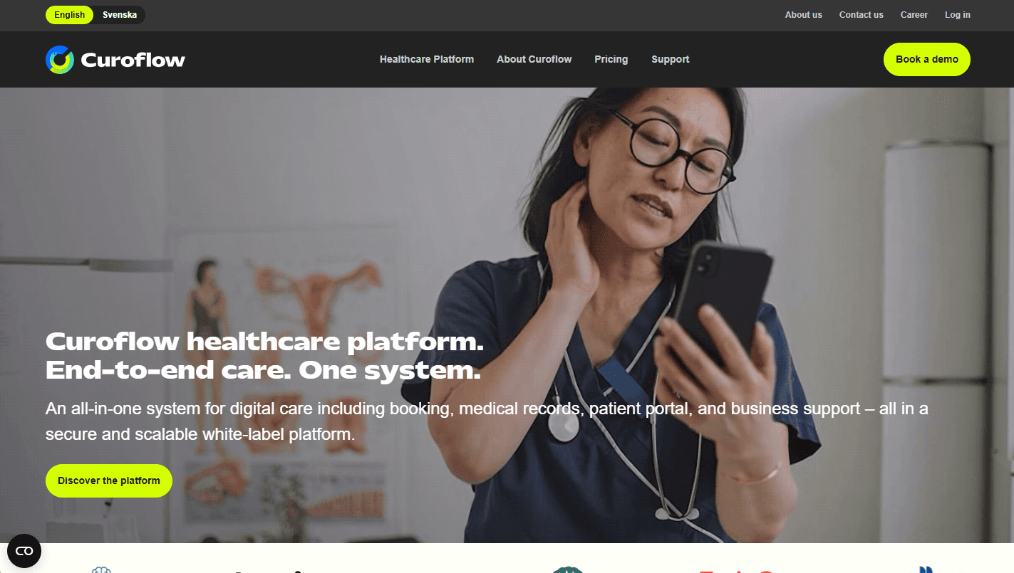 Curoflow product screenshot